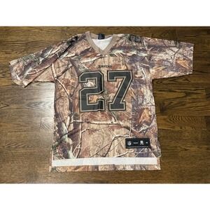 Reebok Super RARE Ray Rice #27 Baltimore Ravens Realtree Camo Jersey NFL Footbal